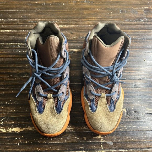 Size 12 Men\'s - Adidas Yeezy 500 High Tactical Orange 2021 GW2873 main image 6